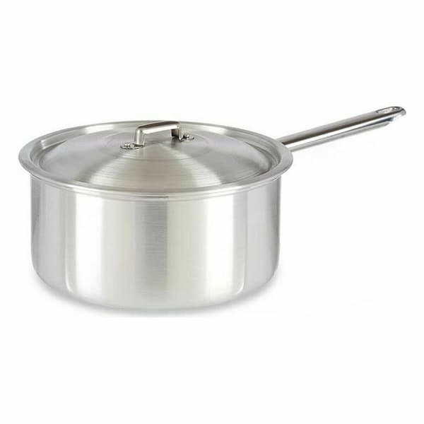 Kastrull med lock Kinvara 100022 Silvrig Aluminium 4 L 24,5 x 12 x 41 cm (10 antal)
