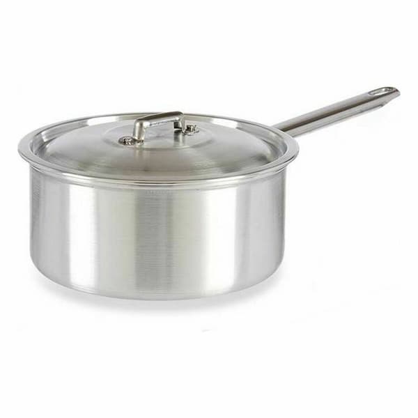 Kastrull med lock Kinvara 100021 Silvrig Aluminium 3 L 22 x 12 x 38 cm (10 antal)