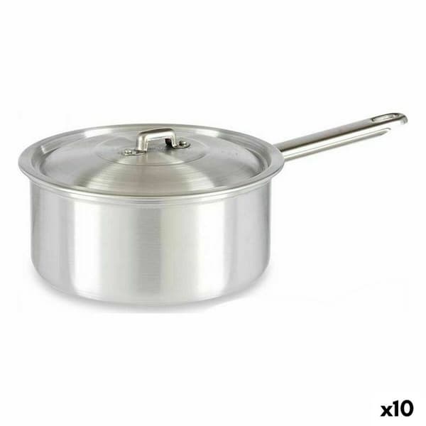 Kastrull med lock Kinvara 100020 Silvrig Aluminium 2 L 20 x 12 x 35,5 cm (10 antal)