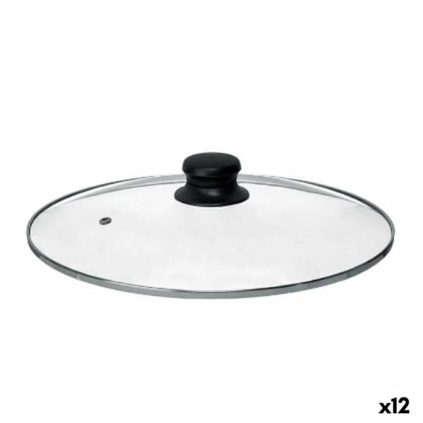 Grytlock Kinvara CN-SW1304-28CM Transparent Silvrig Glas 28 cm (12 antal)
