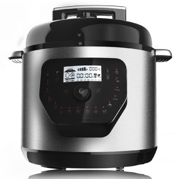 Cecotec 6-litre capacity programmable electric cooker with scale.