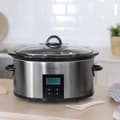 Miniatyrbild 2 av 5: Cecotec 240-W, digital, oval slow cooker with 5.5-litre capacity and LCD display. 2 power levels + Keep Warm function. Glass lid. Removable ceramic i