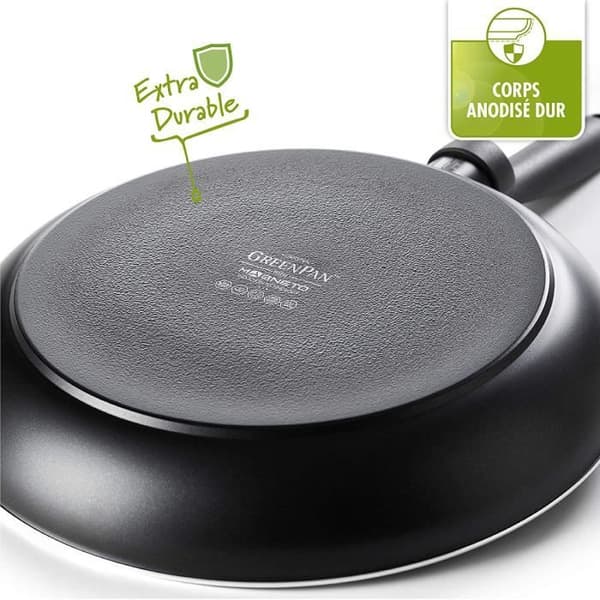 GreenPan Andorra Wok Pan, 3,6 liter, Svart - CC001529-001