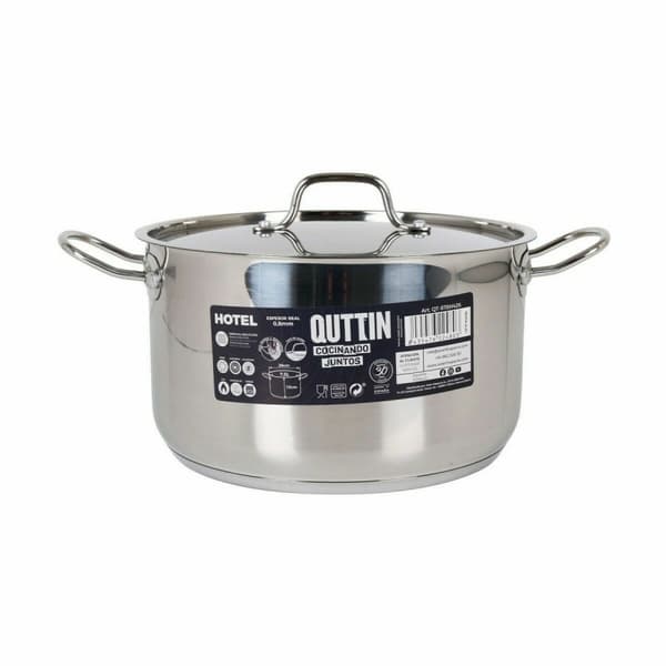 Gryta med lock Quttin Hotel Stål ø 26 x 15 cm (2 antal)