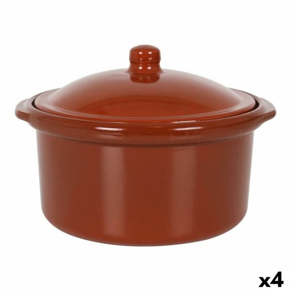 Gryta med lock Azofra Azofra (4 antal) (Ø 20 cm)