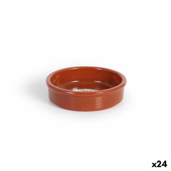 Kastrull Azofra Terrakotta 10 x 10 x 2,5 cm (24 antal)
