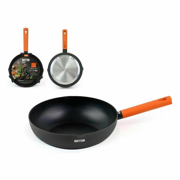 Wokpanna Quttin Gastro Svart Orange 47 x 29 x 8 cm (6 antal)