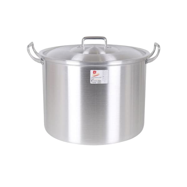 Gryta med lock Aluminium 44 x 38 x 30 cm (2 antal)