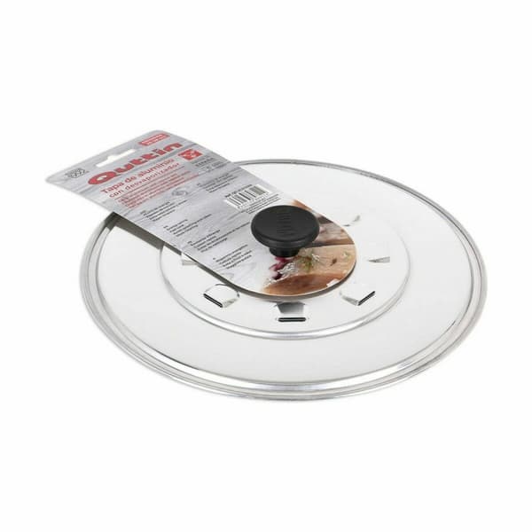 Stekpannelock med tryckavlastningsventil Quttin Aluminium Ø 28 x 28 x 4 cm (12 antal)