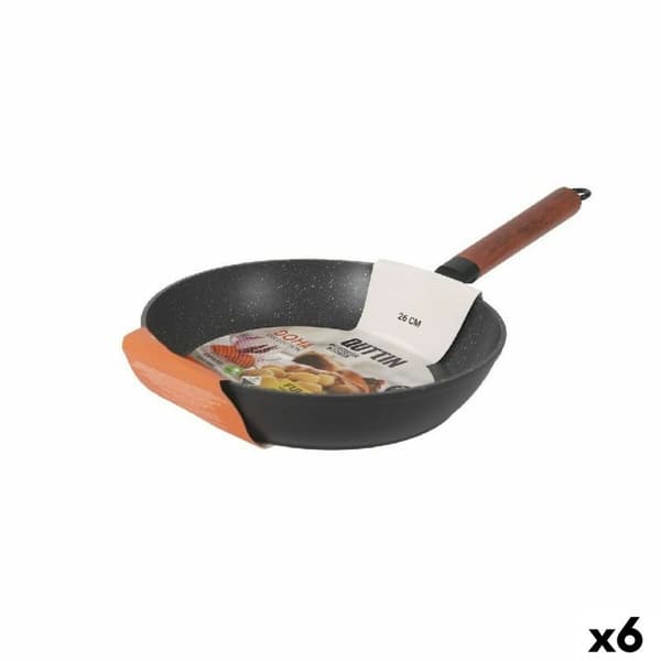 Stekpanna Quttin Doha Smitt aluminium 48 x 26 x 6 cm (6 antal)