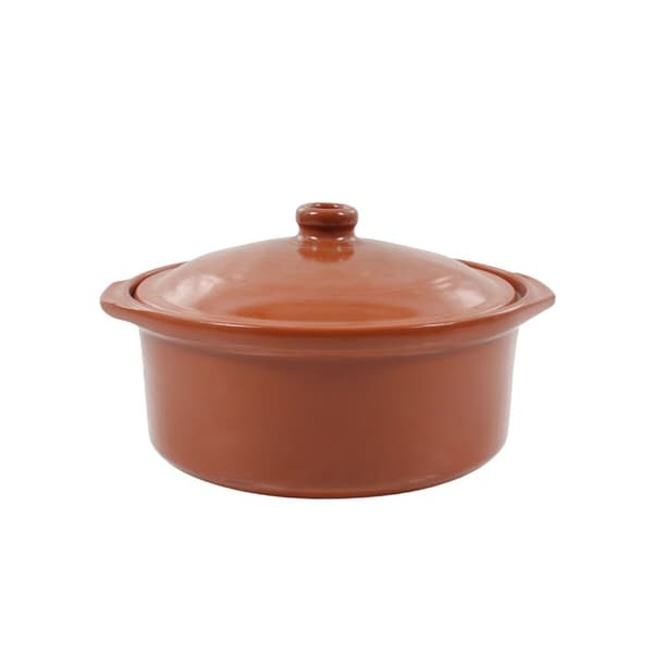 Kastrull Azofra Terrakotta 24,5 x 23 x 16,7 cm Med lock (3 antal)