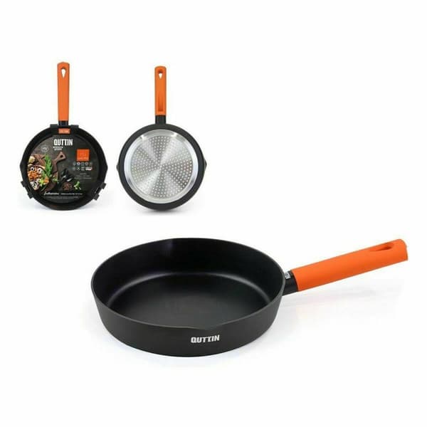 Stekpanna Quttin Gastro Svart Orange 37,5 x 23 x 5 cm (6 antal)