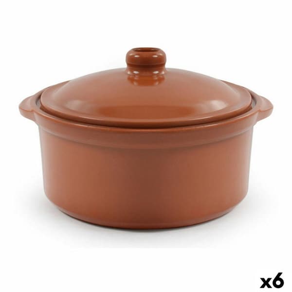 Kastrull Azofra Brun Terrakotta (6 antal)