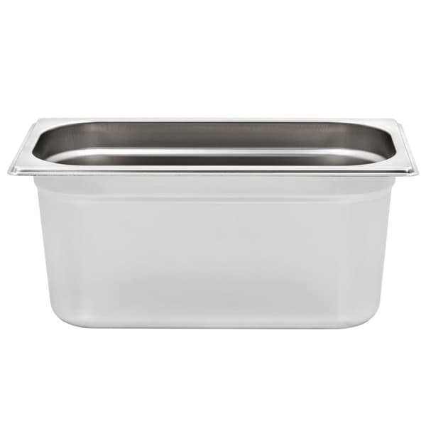 Gastronormkantiner 4 st GN 1/3 150 mm rostfritt stål