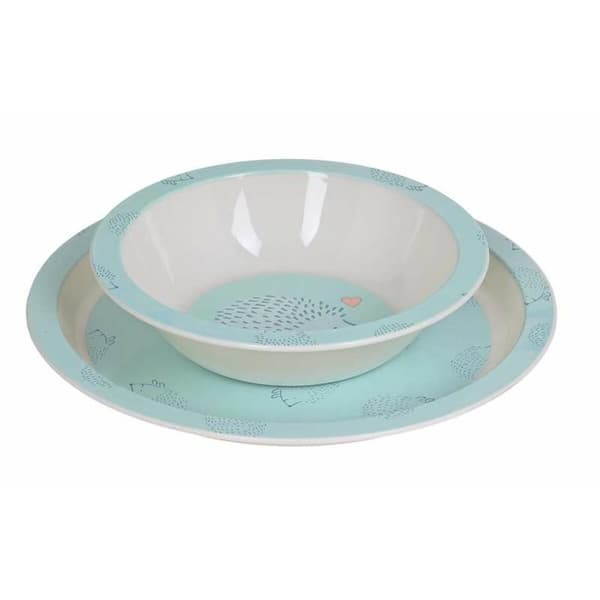 Children's dish set Safta Erizo Turquoise 4 Pieces
