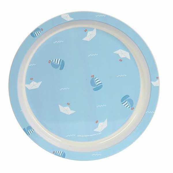 Children's dish set Safta Ship Blue 4 Pieces