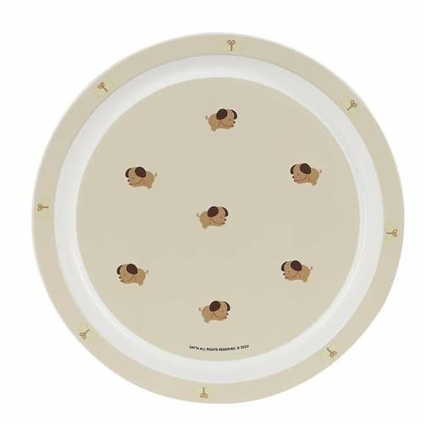 Children's dish set Safta Polyurethane Beige Puppy 4 Pieces