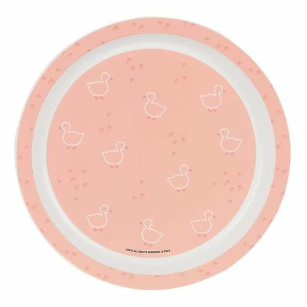 Children's dish set Safta Patito Polyurethane Pink 4 Pieces