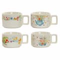 Miniatyrbillede 2 af 4: Piece Coffee Cup Set DKD Home Decor Multicolour Metal Bamboo Dolomite 260 ml