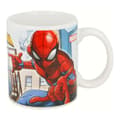 Miniatyrbillede 3 af 4: Mug Spider-Man Great power Blue Red Ceramic 350 ml