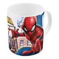Miniatyrbillede 1 af 4: Mug Spider-Man Great power Blue Red Ceramic 350 ml