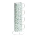 Pikkukuva 4 / 6: 4 Piece Mug Set Secret de Gourmet With support Porcelain