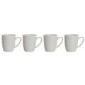 Miniatyrbillede 1 af 3: 4 Piece Mug Set DKD Home Decor White Porcelain 330 ml 12 x 10 x 9 cm