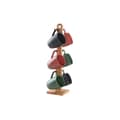 Miniatyrbillede 1 af 3: 4 Piece Mug Set DKD Home Decor Green Pink Natural Dark grey Stoneware 160 ml 17 x 12 x 39 cm