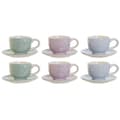 Pikkukuva 1 / 4: Coffee Set DKD Home Decor Blue White Green Lilac Metal Dolomite 180 ml