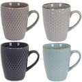 Miniatyrbillede 1 af 3: Piece Coffee Cup Set Excellent Houseware Stoneware 300 ml Geometric