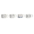 Miniatyrbillede 2 af 3: Piece Coffee Cup Set DKD Home Decor Blue White Metal Dolomite 260 ml