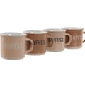 Miniatyrbillede 3 af 3: Piece Coffee Cup Set Home ESPRIT Brown Stoneware 180 ml