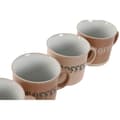 Miniatyrbillede 2 af 3: Piece Coffee Cup Set Home ESPRIT Brown Stoneware 180 ml