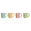 Miniatyrbillede 1 af 4: Piece Coffee Cup Set Home ESPRIT Yellow Blue Green Pink Porcelain 90 ml 4 Pieces