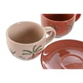 Miniatyrbillede 3 af 4: Piece Coffee Cup Set Home ESPRIT Yellow Beige Terracotta Lilac Metal Dolomite 180 ml