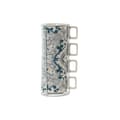 Miniatyrbillede 2 af 4: Piece Coffee Cup Set Home ESPRIT Beige Grey Pink Lilac Metal Bamboo Dolomite 260 ml