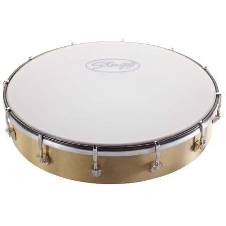 12 Inch Plast Tunable Hand Drum - STAGG - Had-012w - Vit