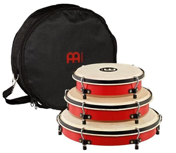 Tamburin - pandeiro - kanjira - bendir - bodhran Meinl - PLSET - Tamburinset 20/25/30 cm (UK Import)
