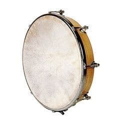 Natural skin tambourine - Fuzeau - Ø 30 cm - Musical instrument - Child