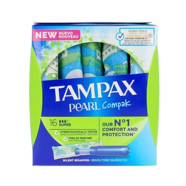 TAMPAX - Tampax Pearl Super Trial Storlek 18 st
