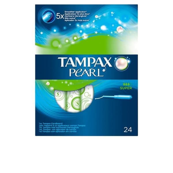 TAMPAX PEARL tampong super 24 uds