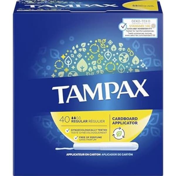 TAMPAX REGULAR stämpel 40 st