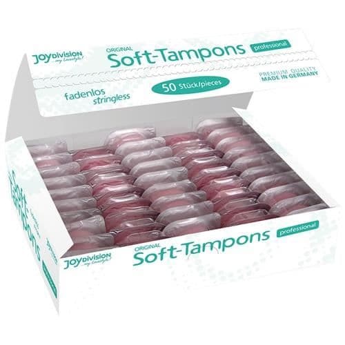 Professionella mjuka tamponger med 50 st