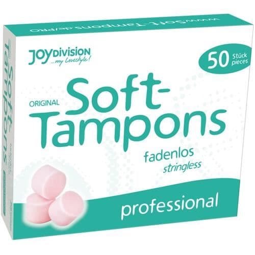 Professionella mjuka tamponger med 50 st