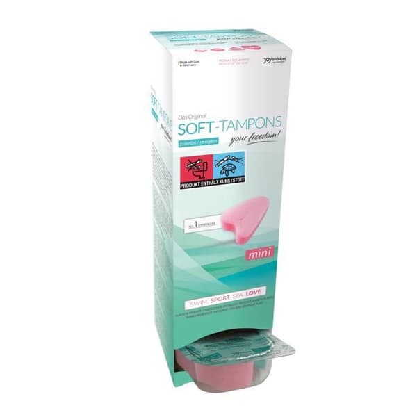 Mjuka tamponger minibox med 10 st
