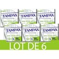 Miniatyrbild 1 av 6: TAMPAX 96 bomullsskydd supertamponger med applikator - förpackning om 6 x 16