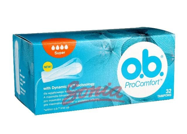 O.B.ProComfort super tampons comfortable 1-op. 32szt
