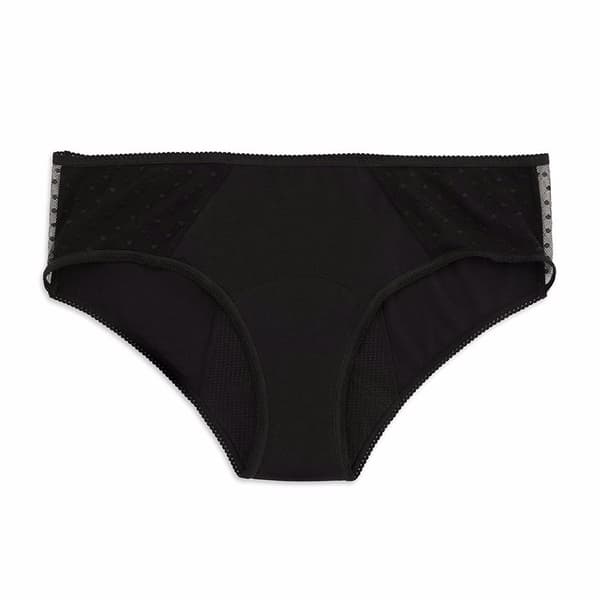 KIWITAS CLASSIC PLUMETI menstrual panties black #S 1u