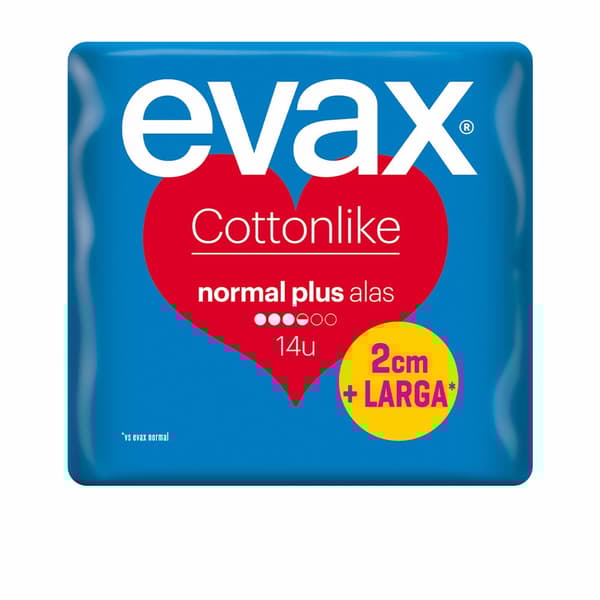 COTTONLIKE normal pads plus wings 14 u