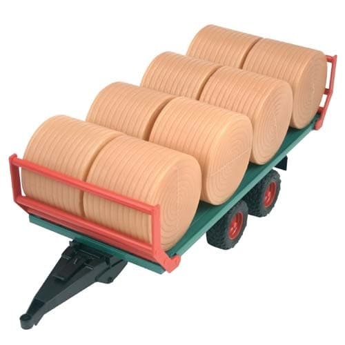 Bruder 2220 Trailer med høballer